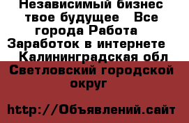 Независимый бизнес-твое будущее - Все города Работа » Заработок в интернете   . Калининградская обл.,Светловский городской округ 